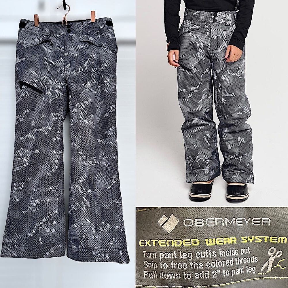Obermeyer Waterproof Extended Wear System Ski Snowboarding Snow Pants Size XL 18